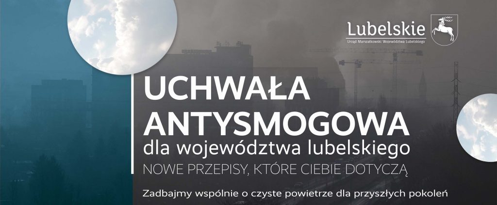 Uchwała antysmogowa - lubelskie banner